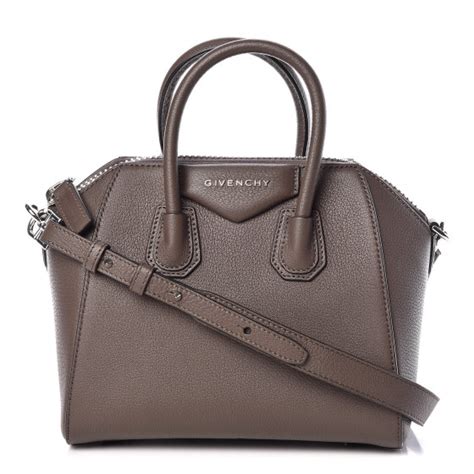 givenchy antigona mini heather grey